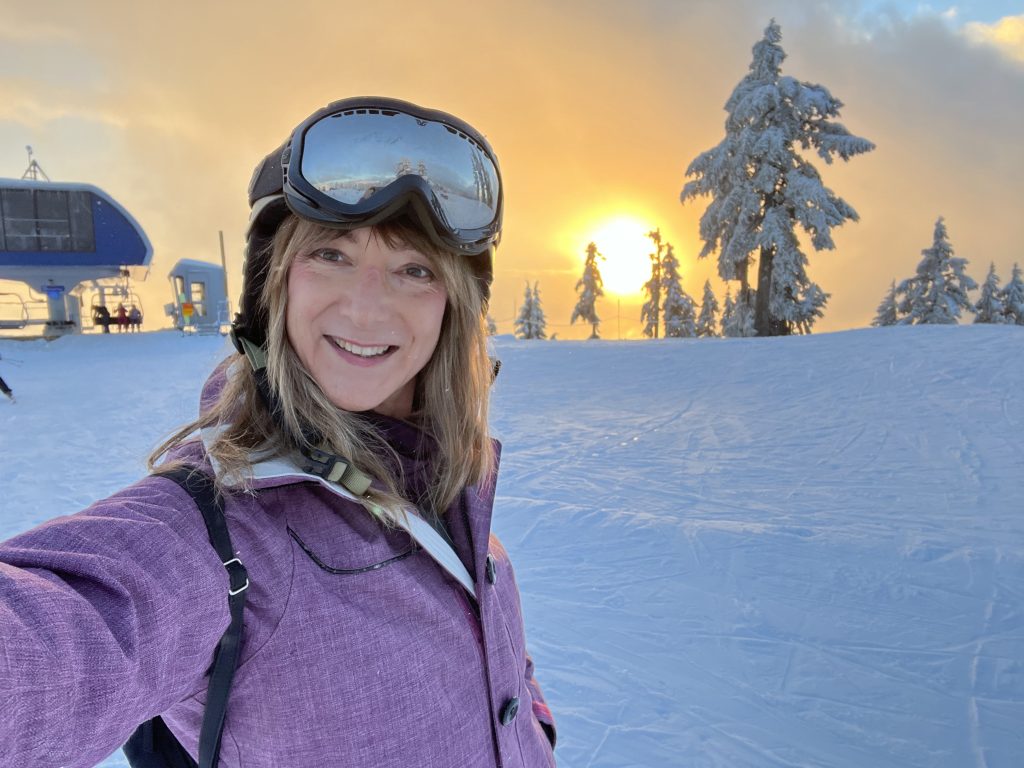 IMG_0127 Lindsey Lind on The ski hill